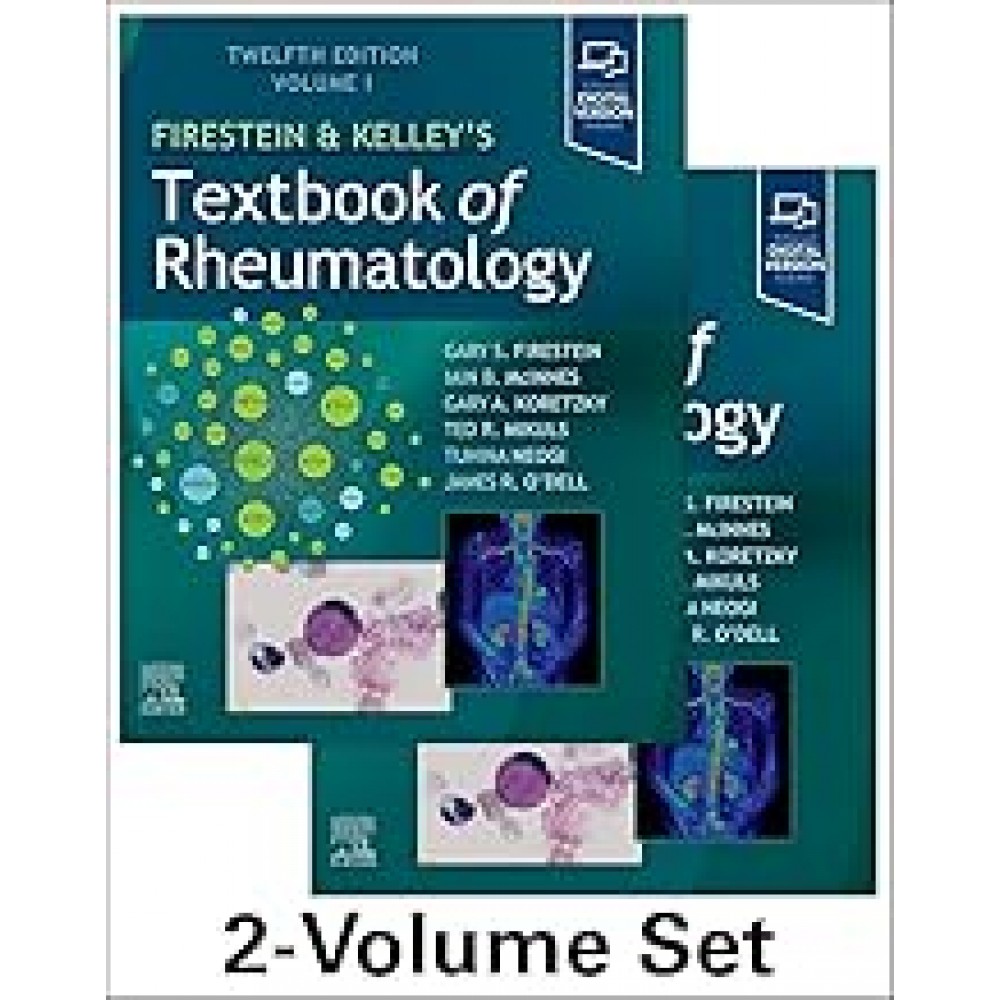 Firestein and Kelleys Textbook of Rheumatology, 2-Volume Set 12ed 