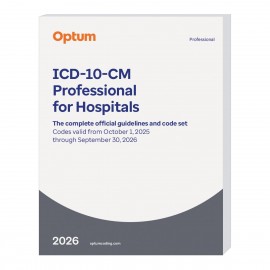 2026 ICD-10-CM Professional for Hospitals - (Softbound) with guidelines