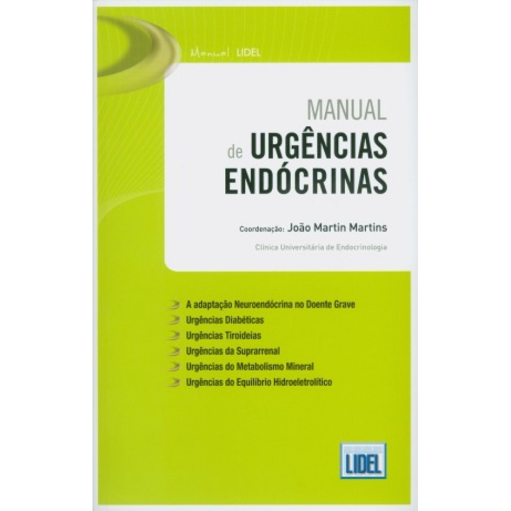 Manual de Urgências Endócrinas